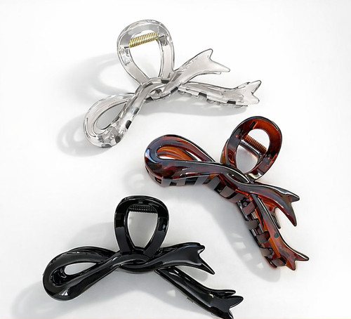 13cm acrylic hair - claw, clip