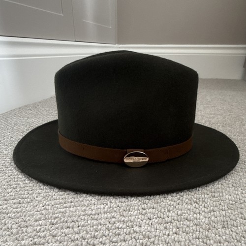 Hicks and brown suffolk fedora - brown,