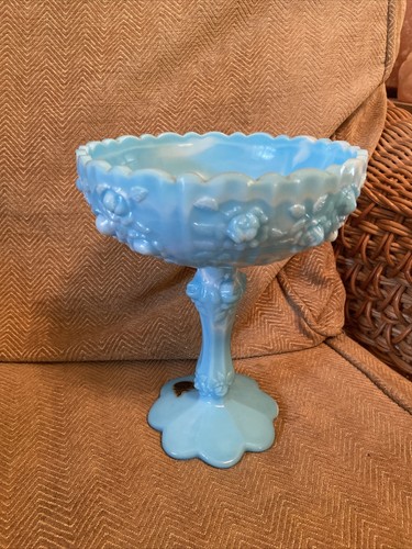 Vintage fenton blue - vintage, glass