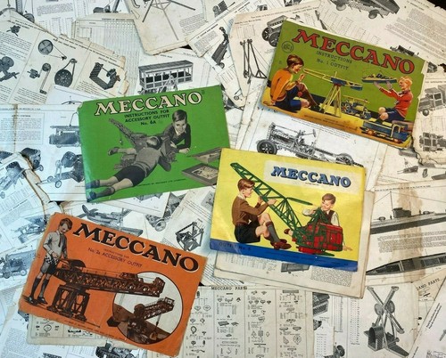 Meccano instructions booklets - instructions,