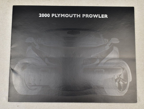 2000 plymouth prowler - prowler, foldout