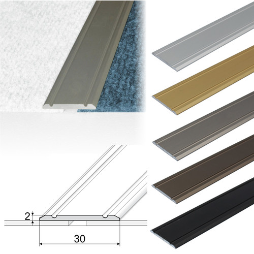 Flat self adhesive - adhesive, aluminium
