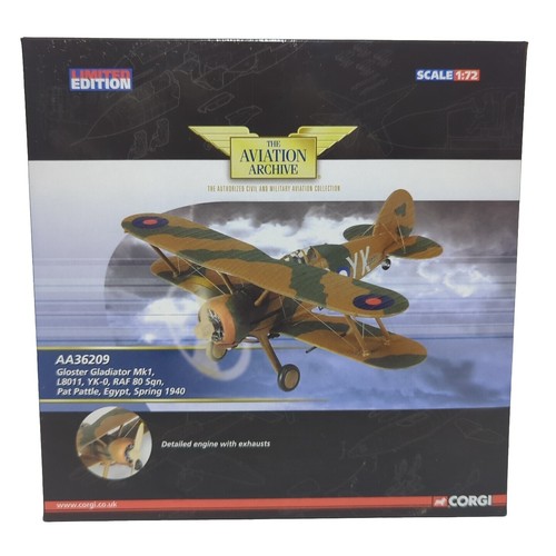 Gloster gladiator raf - gloster,