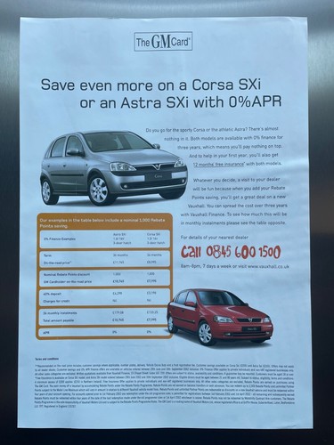 Original vauxhall corsa sxi - original,