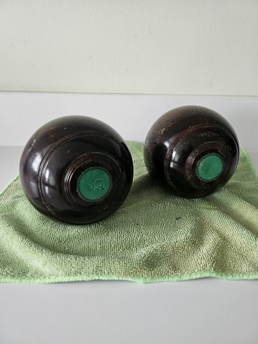 Lignum vitae crown green bowls - lignum,