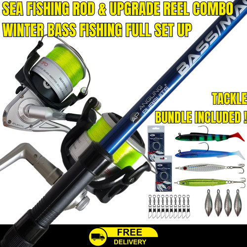 10ft sea fishing bass rod - sea,