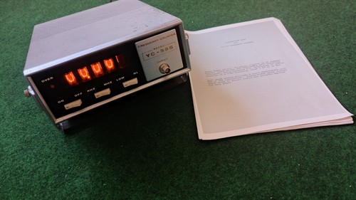 Yaesu 355 frequency counter - yaesu,