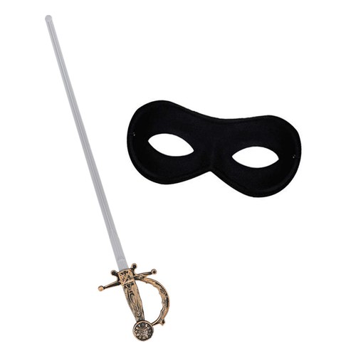 Kids bandit musketeer set mask - kids,