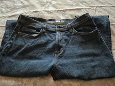 Mens  Blue Denium Jeans by F & F Slim Fit  34 inch waste 30 inch leg 