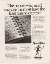 NordicTrack Vintage Print Ad