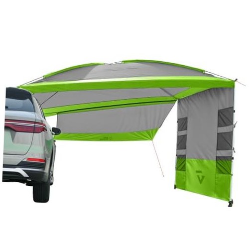 Versatile vehicle awning with - vehicle,