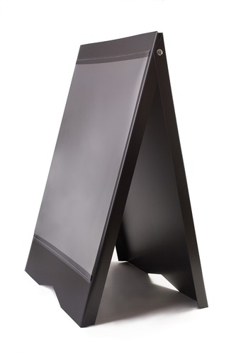 Dwa black board 81x53cm - a-board, pvc