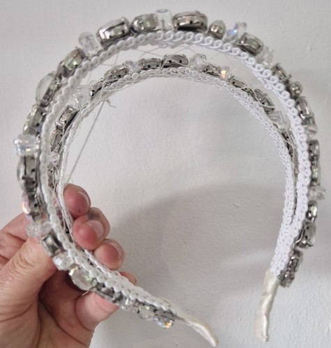 Silver crystal rhinestone - silver,