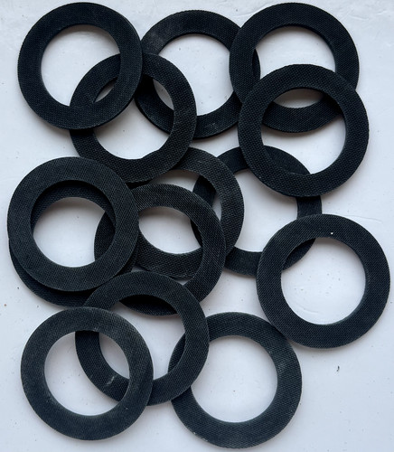 Rubber washers 38mm - washers, o/d