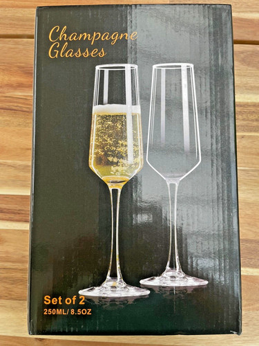 Champagne glasses set 2 - glasses,