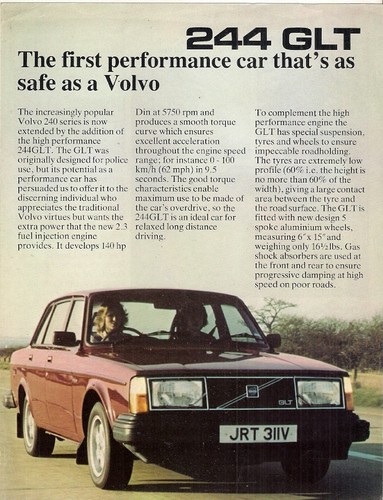 Volvo 244 glt saloon 1980 - 244,
