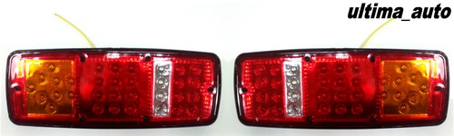 Pair 12v led rear - 12v, lights