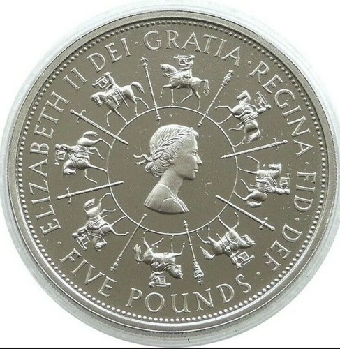 Coin rare five pound 1990 - coin,