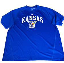 2XL KU Jayhawks T-Shirt Adidas