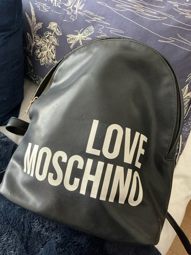 Moschino back pack black - moschino,