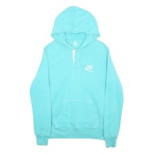 NIKE Womens Turquoise Hoodie
