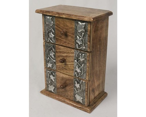 Mango wood drawer - mango,