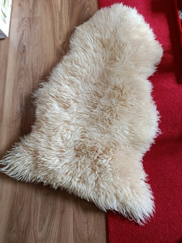 Genuine sheepskin rug - genuine,