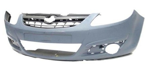 Front bumper primed pdc or - front,