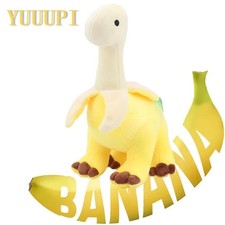 Cute banana dinosaur plush toy - cute,