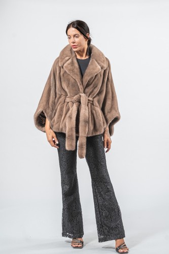 Real fur mink cappuccino - real,