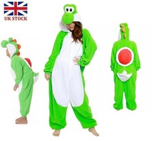 Adult Kids SAZAC Cosplay Costume Super Mario Yoshi Kigurumi Halloween Xmas Gifts