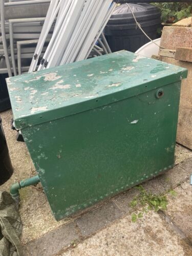 Galvanised planter water tank - ,