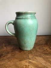 Kensington KPB Ware Ceramic Pitcher Jug Vintage England 8 In Tall Light Green