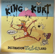 KING KURT ..DESTINATION ZULULAND VINYL LP...VG+