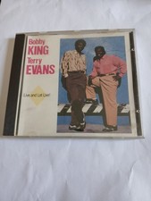 BOBBY KING TERRY EVANS LIVE AND LET LIVE! CD 1988 ALBUM RY COODER SPOONER OLDHAM