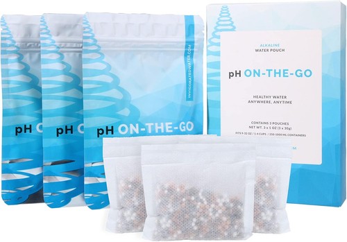 Invigorated water the go - ph, on-the-go