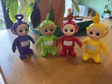 Teletubbies Figurines 4 Inches Tall. Twist & Ding