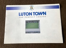 1990s LUTON TOWN marketing, sponsorship & hospitality BROCHURE_FREE POSTAGE