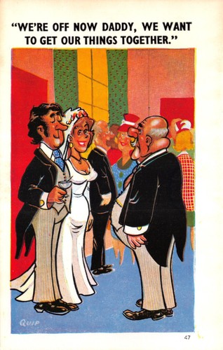 Sapphire comic postcard - no, 47
