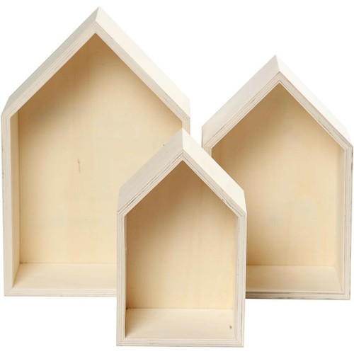 Wooden box house storage - wooden,