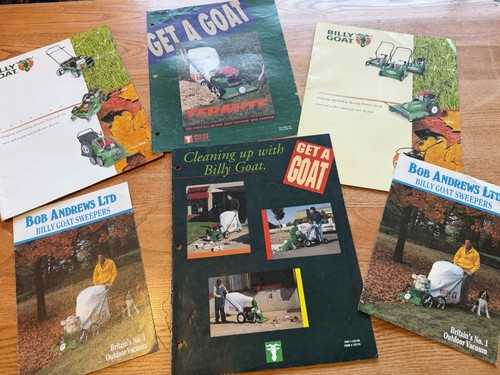 Billy goat brochures - goat, x6