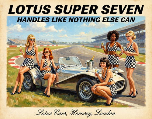 Period style advertising