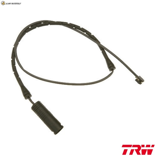 Warning contact brake pad - brake,