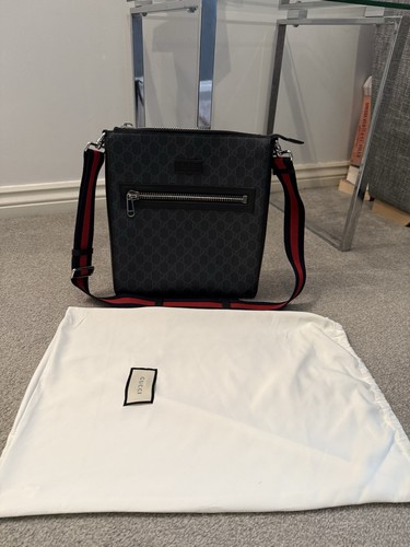Gucci men leather crossbody - gucci,