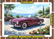 Metal Sign - 1957 Mercedes