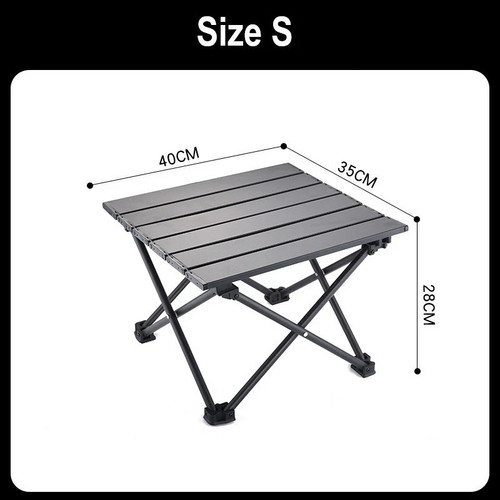 Folding camping table - folding,