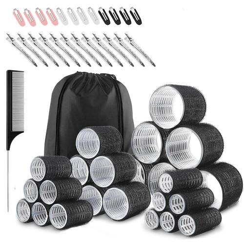 50pc selfgrip hair roller - selfgrip, set