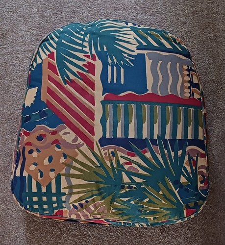 Vintage 1980 seat cushion - vintage,