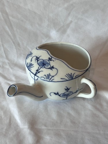 Antique blue white - blue, &