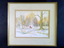Vintage, Landscape Watercolour